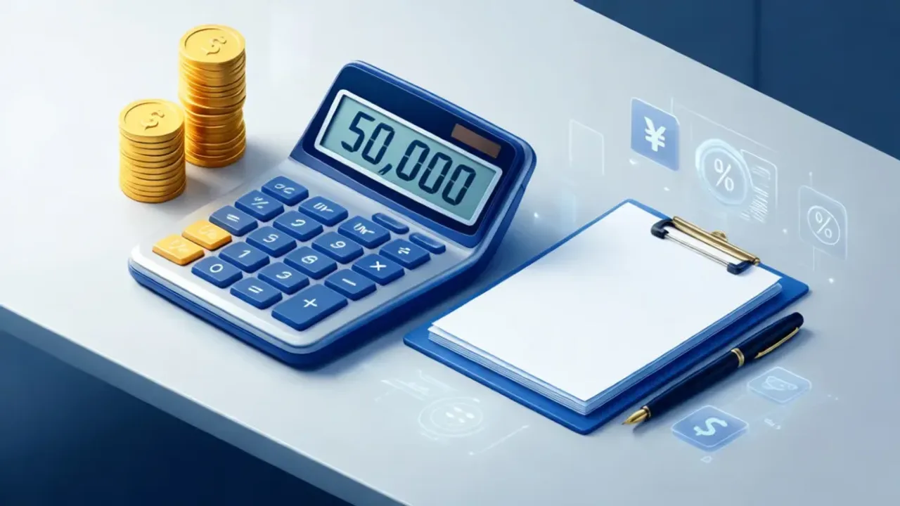 50000 brutto ile to netto? Kalkulator wynagrodzeń 2026: UoP, B2B i zlecenie Kalkulator wynagrodzeń pokazujący 50000 brutto ile to netto na wykresach finansowych.