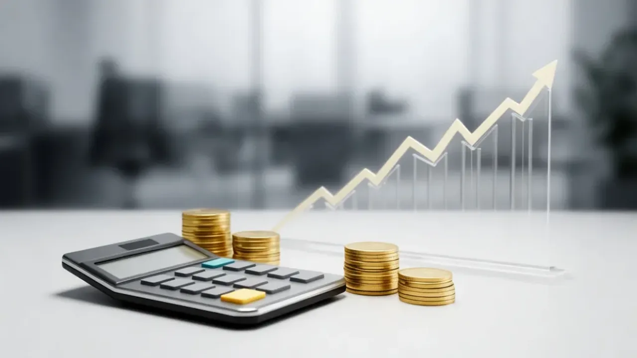 7 tysięcy brutto ile to netto? Praktyczne wyliczenia na 2026 rok Kalkulator finansowy z monetami obrazujący 7 tysięcy brutto ile to netto.