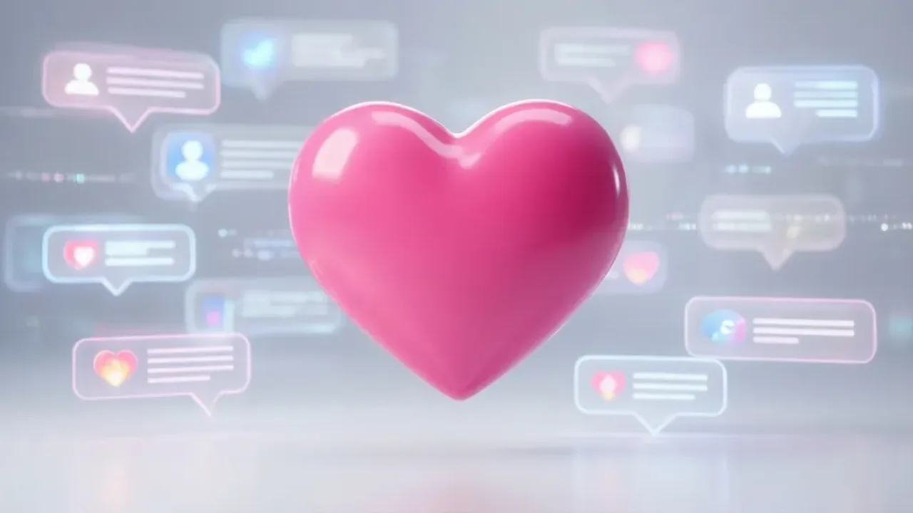 Co oznacza różowe serce? Różowe emoji 🩷 - znaczenie i kolor serca Różowe serce 🩷 jako symbol w komunikacji cyfrowej, obrazujący co oznacza różowe serce w praktyce.