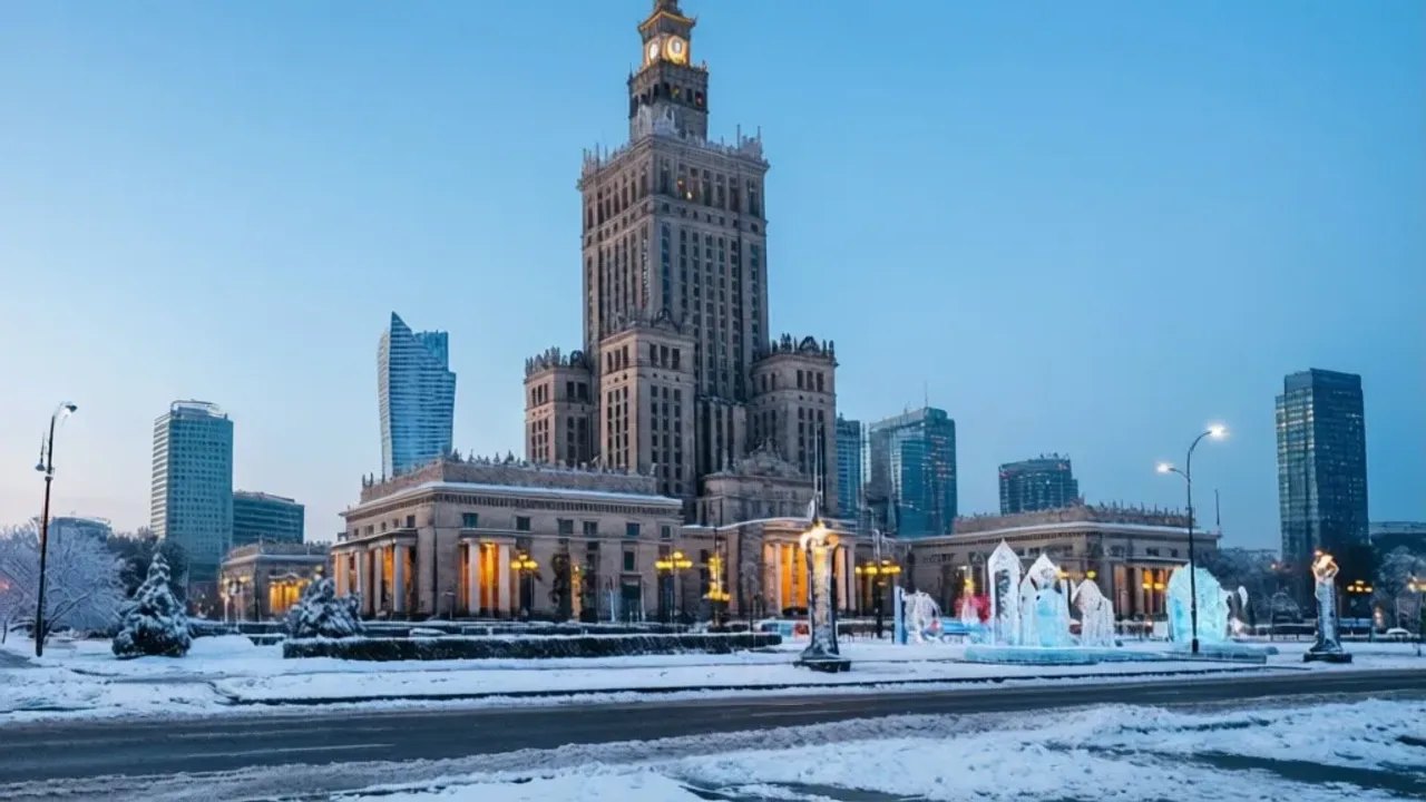 Ferie warszawa 2026: terminy, warsztaty artystyczne i oferta kulturalna Zimowa panorama Starego Miasta w Warszawie podczas ferie warszawa 2026.