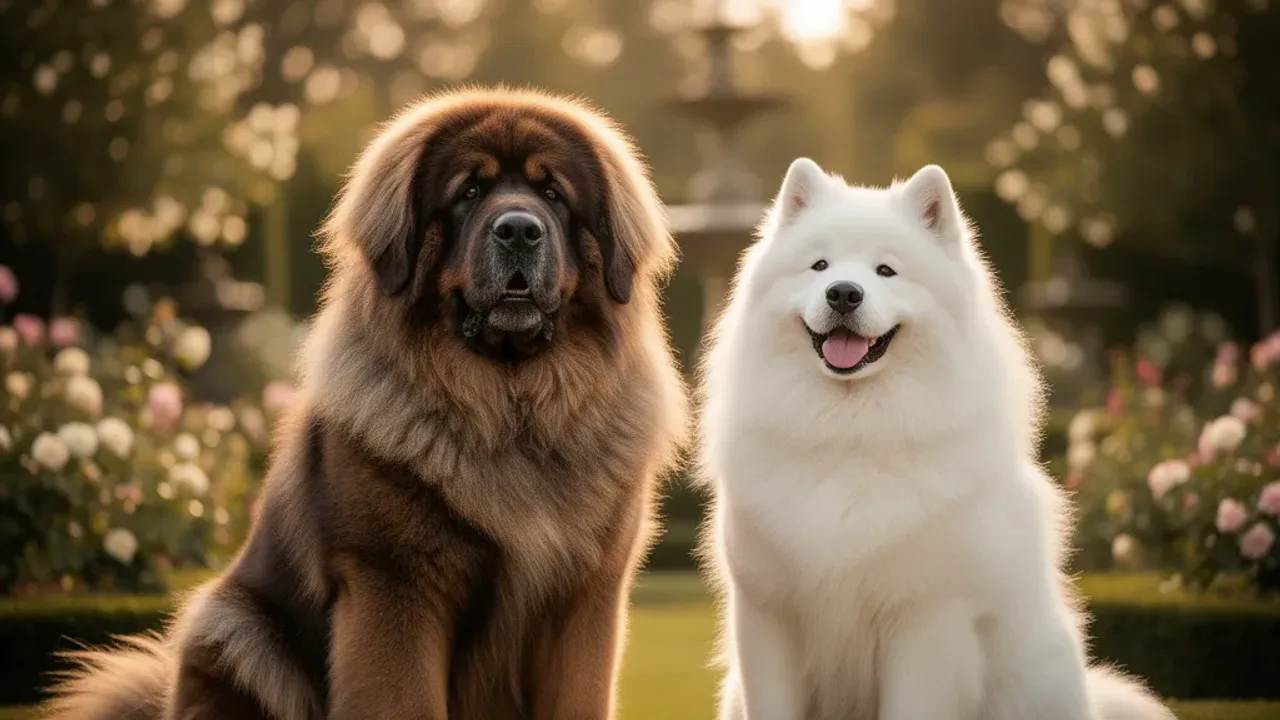 Najdroższe rasy psów najładniejszy pies świata: TOP 10 najdroższych ras Mastif Tybetański i Samoyed jako najdroższe rasy psów najładniejszy pies świata w ogrodzie.