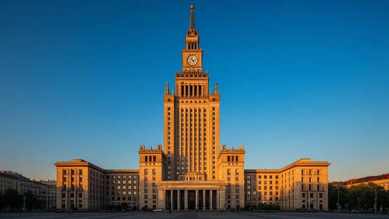 Pałac kultury i nauki w Warszawie: historia pałacu i taras 114 metrów